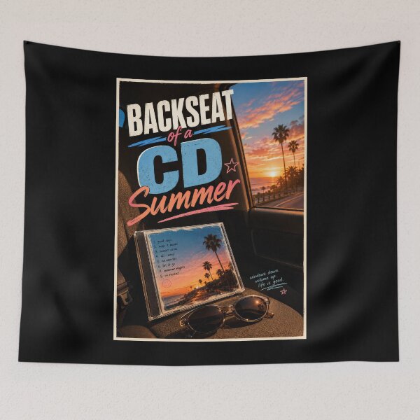 Item preview, Backseat of a CD Summer designed and sold by Sketchlegacy.