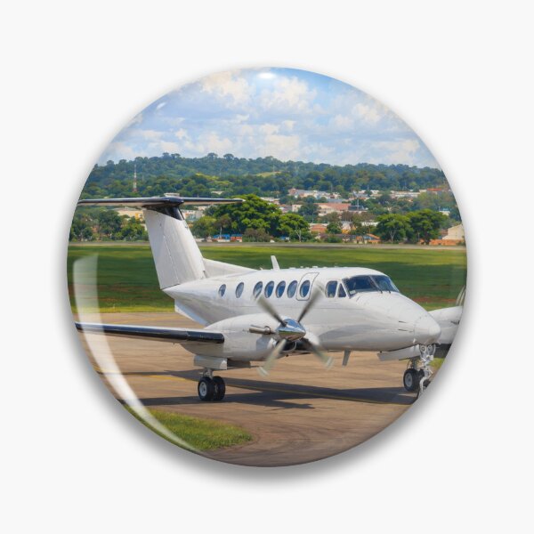 Item preview, Twin Propeller Airplane Airport Illustration designed and sold by EMairplanes.