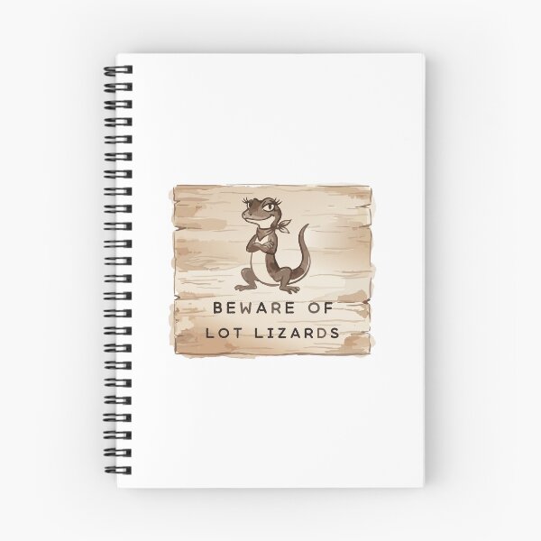 Item preview, LOT LIZARD BEWARE OF LOT LIZARDS designed and sold by Uglyandcute.