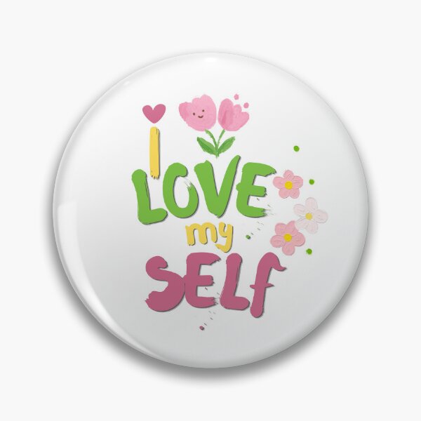 Item preview, I Love my Self  -  Motivational quote designed and sold by CRAFT-ID.