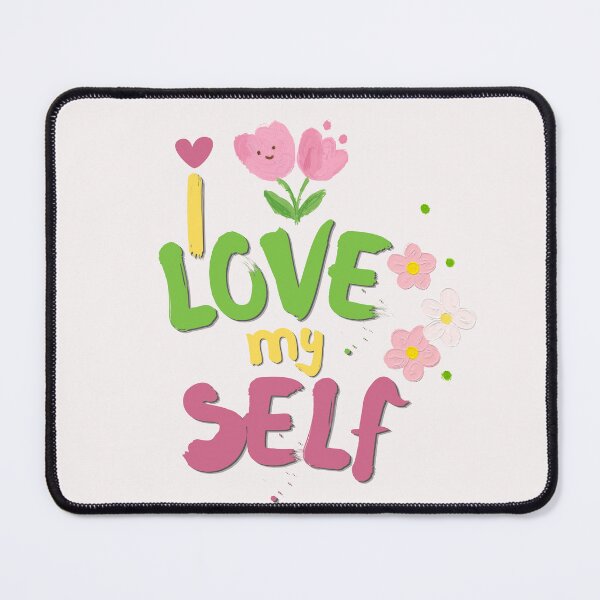 Item preview, I Love my Self  -  Motivational quote designed and sold by CRAFT-ID.