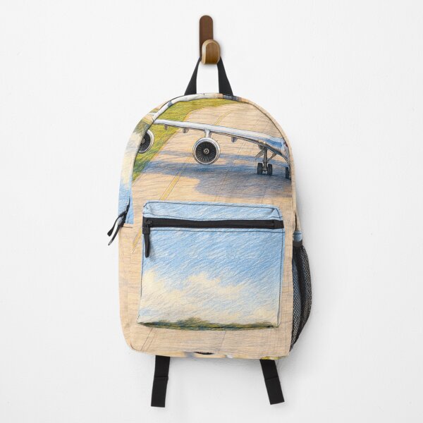Item preview, Commercial Airplane Sketch Illustration designed and sold by EMaviation_.