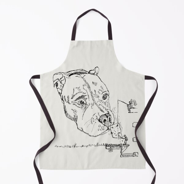 Item preview, Sniffing Doggo - (#F0EEE9) designed and sold by The Stippler Process.