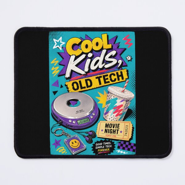 Item preview, Cool Kids, Old Tech designed and sold by Sketchlegacy.