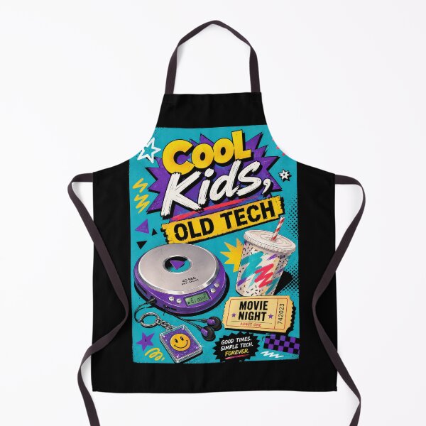 Item preview, Cool Kids, Old Tech designed and sold by Sketchlegacy.