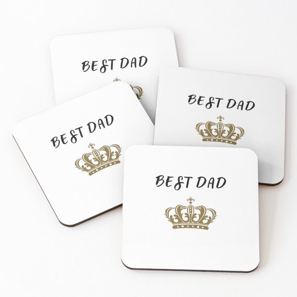 Item preview, Best Dad Crown | Minimalist Family Design | Light Version  designed and sold by FreshLineArts.