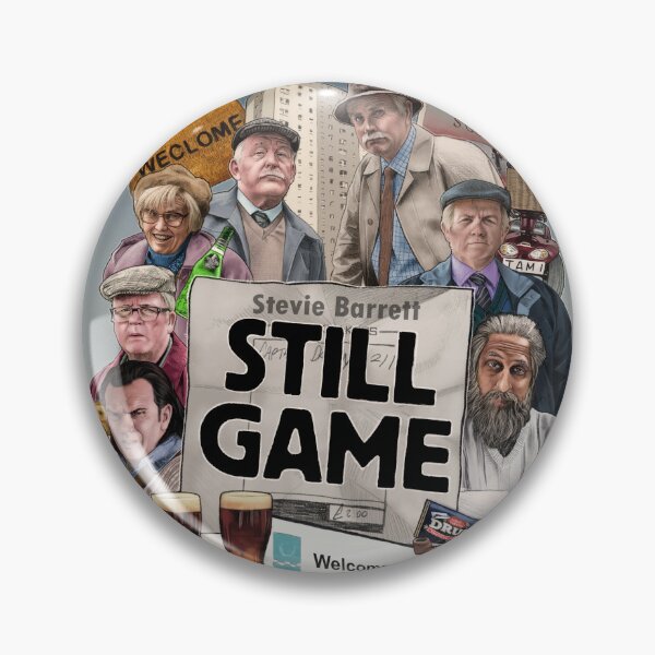 Item preview, Still Game designed and sold by BlackThistleArt.