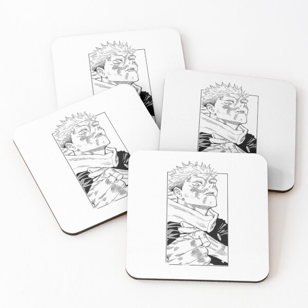Item preview, Sparks of Black — Yuji Itadori Cursed Strike Study designed and sold by TheStickLab.