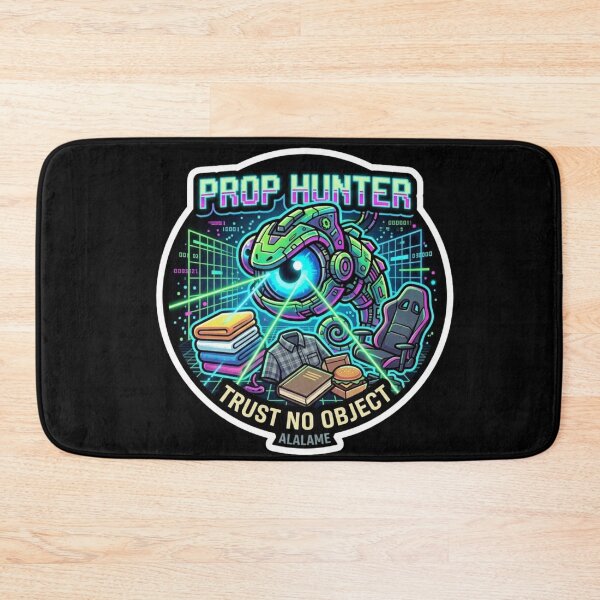 Item preview, Prop Hunter Trust No Object - Cyberpunk Gaming Seeker Sticker designed and sold by alalame.