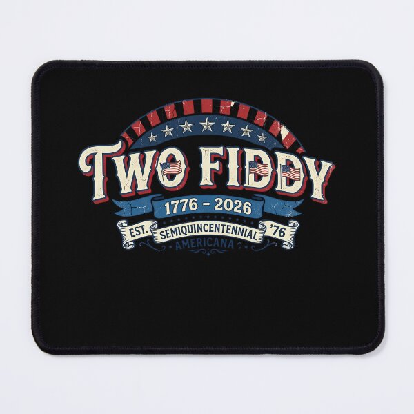 Item preview, Retro Sunset Two Fiddy 250th Anniversary USA designed and sold by OliviaHayesArt.