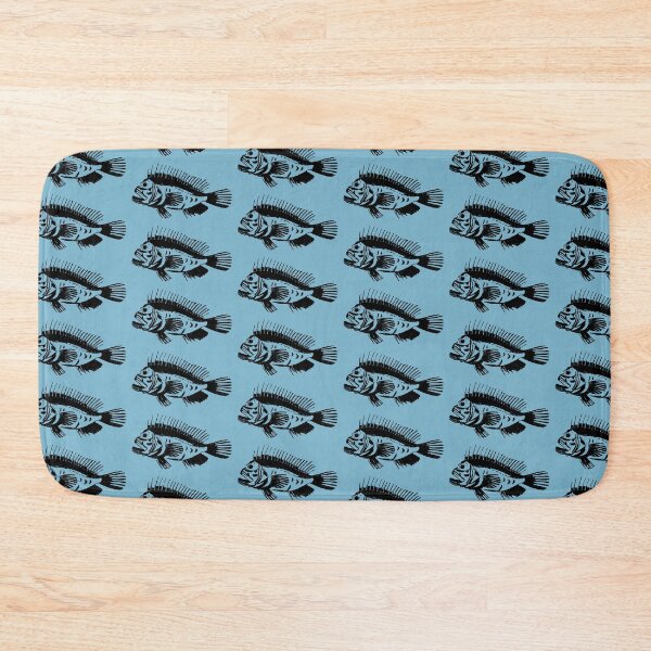 Item preview, Grey stingfish - black print designed and sold by HeathWayPrints.