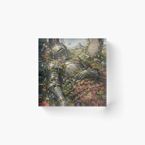 Item preview, The Knight's Last Rest designed and sold by nikkolaus.