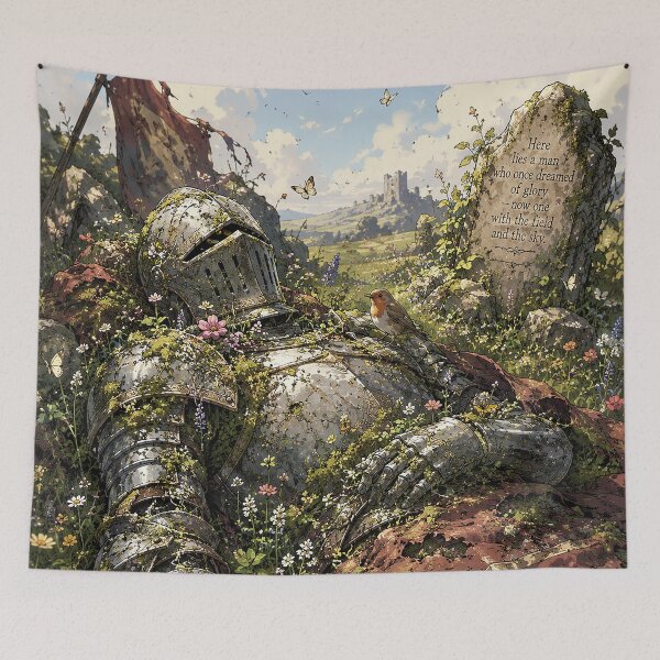 Item preview, The Knight's Last Rest designed and sold by nikkolaus.