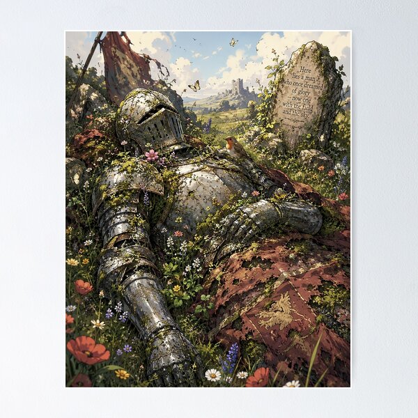 Item preview, The Knight's Last Rest designed and sold by nikkolaus.
