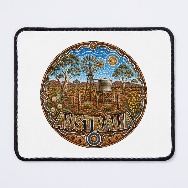 Item preview, Indigenous-Inspired Australian Art designed and sold by Holiday-Hunter.