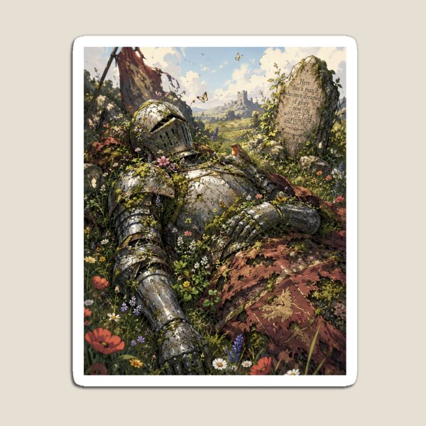 Item preview, The Knight's Last Rest designed and sold by nikkolaus.