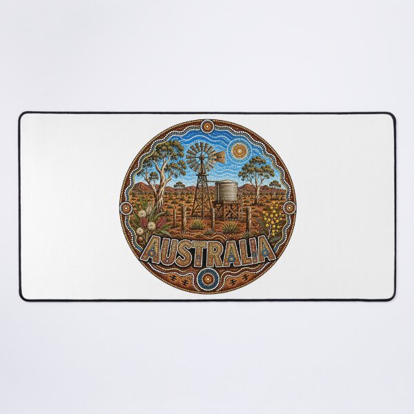 Item preview, Indigenous-Inspired Australian Art designed and sold by Holiday-Hunter.