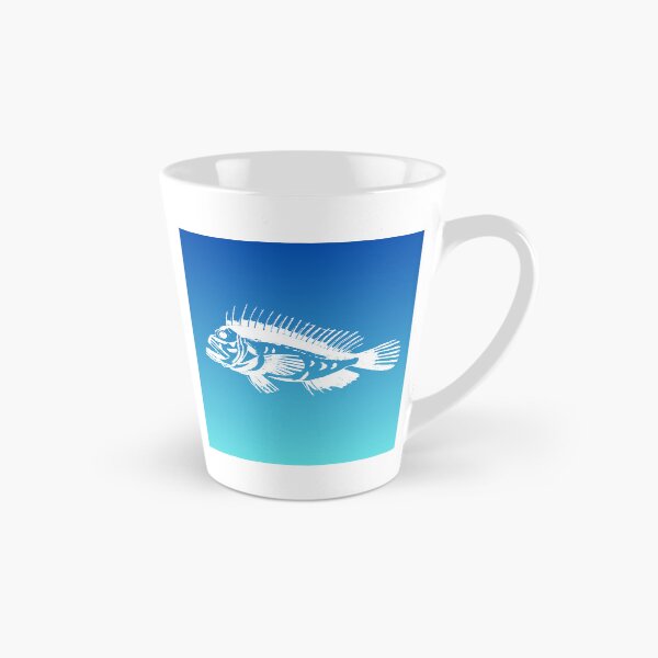 Item preview, Grey stingfish - blue background designed and sold by HeathWayPrints.