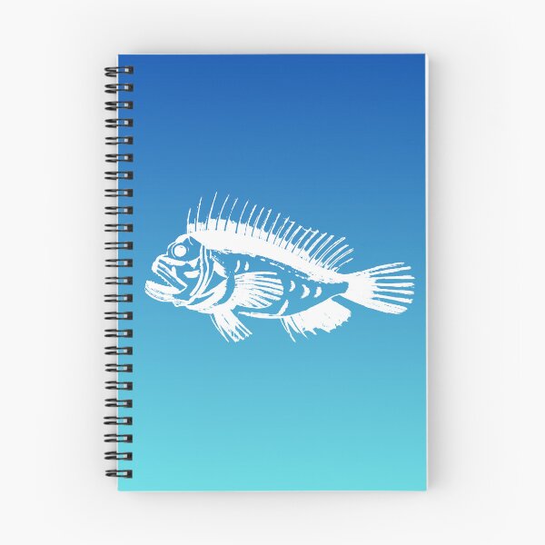 Item preview, Grey stingfish - blue background designed and sold by HeathWayPrints.