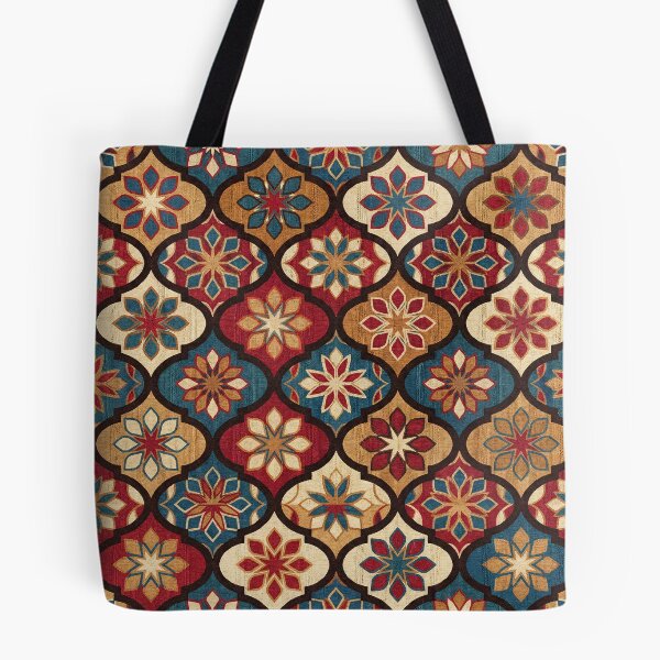 Item preview, Vintage Moroccan Ogee Floral Surface Pattern designed and sold by arteresting-art.