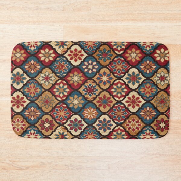 Item preview, Vintage Moroccan Ogee Floral Surface Pattern designed and sold by arteresting-art.