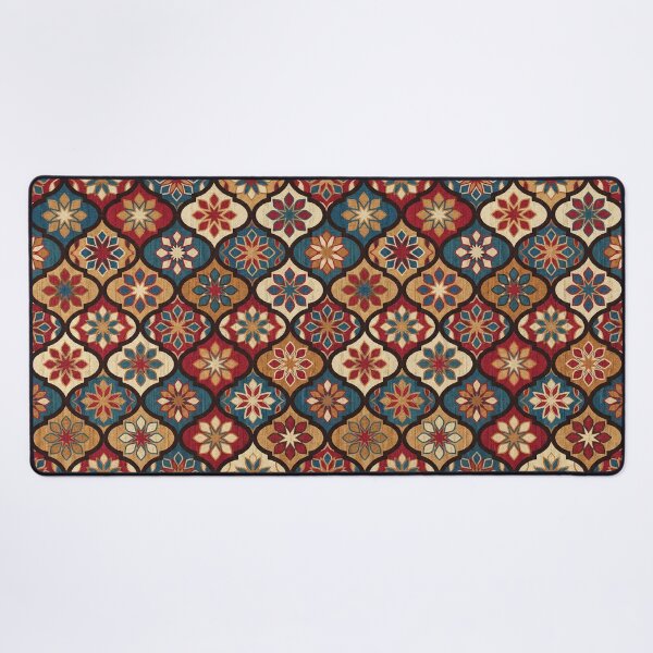 Item preview, Vintage Moroccan Ogee Floral Surface Pattern designed and sold by arteresting-art.