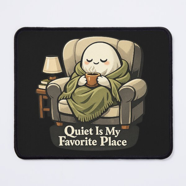 Item preview, Quiet Is My Favorite Place designed and sold by QuietNovaShop.