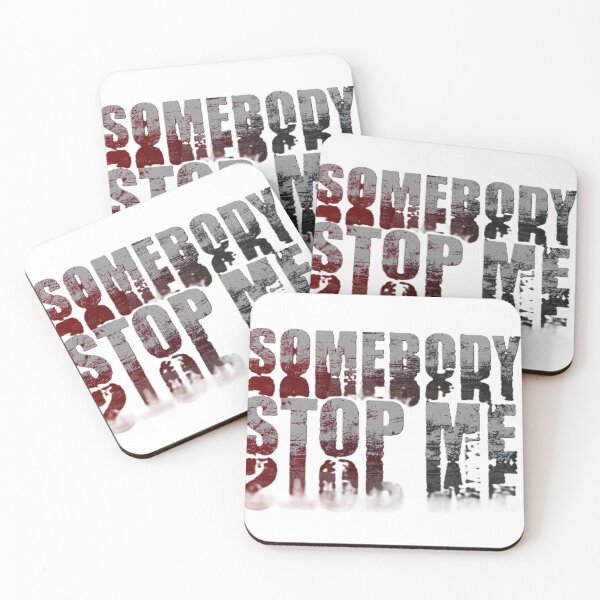 Item preview, Somebody Stop Me – Distressed Grunge Typography Quote Art designed and sold by BuckaBaby.