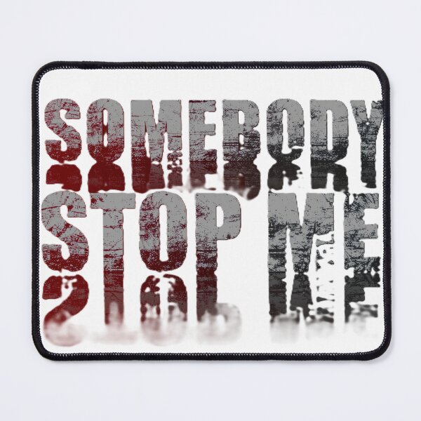 Item preview, Somebody Stop Me – Distressed Grunge Typography Quote Art designed and sold by BuckaBaby.
