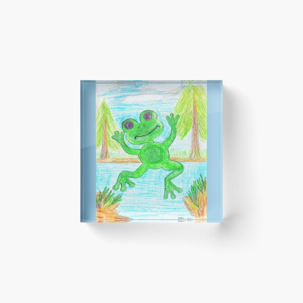 Item preview, The Happy Lake Hopper designed and sold by Haxson37art.