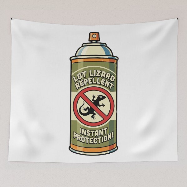 Item preview,  LOT LIZARD REPELLENT designed and sold by Uglyandcute.