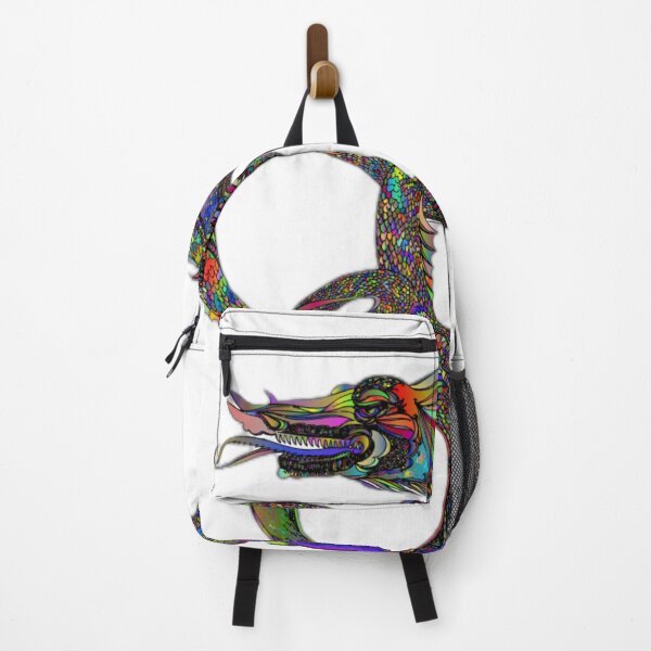 Item preview, Intricate Colorful Dragon Illustration designed and sold by DailyDoodlesBySumbul.