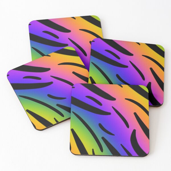 Item preview, Electric Rainbow Stripes designed and sold by BaddieDorkMerch.