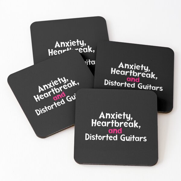 Item preview, Anxiety, Heartbreak, and Distorted Guitars POP PUNK designed and sold by sanwr.