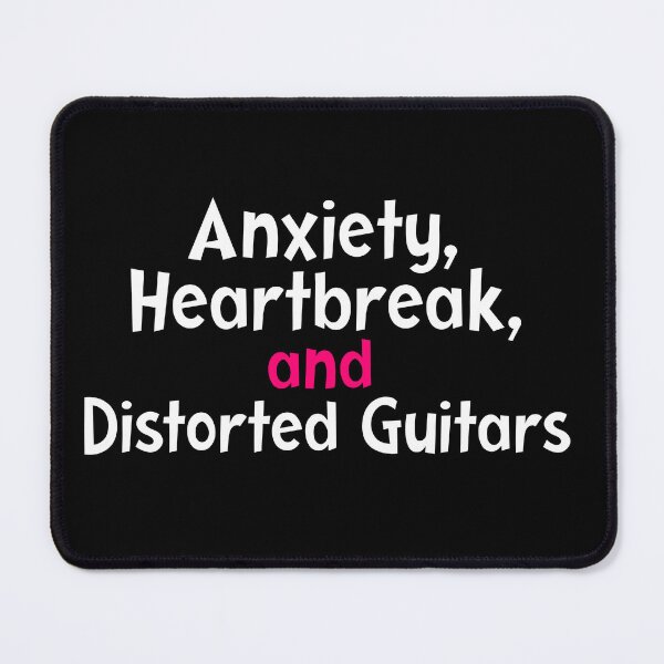 Item preview, Anxiety, Heartbreak, and Distorted Guitars POP PUNK designed and sold by sanwr.