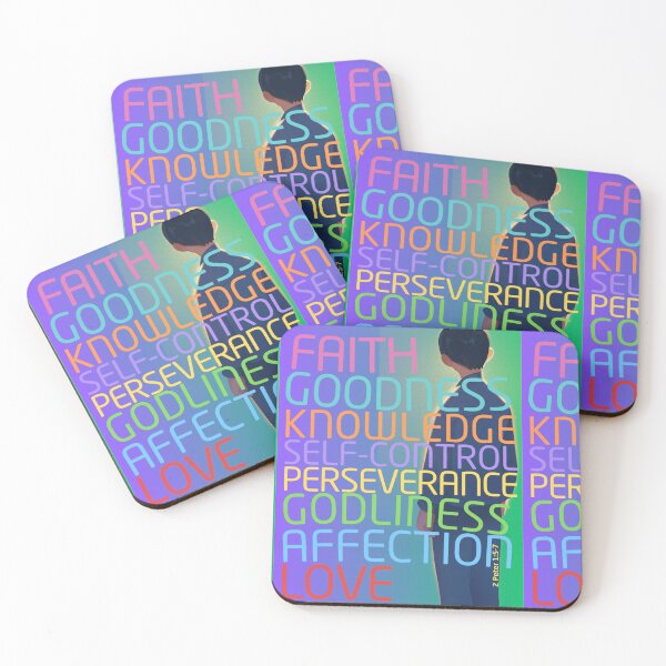 Item preview, 2 Peter 1v5-7 Scripture graphic design art designed and sold by Boy and Belugee.