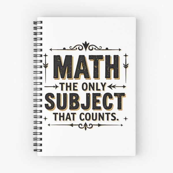 Item preview, Funny Math Teacher Gift - The Only Subject That Counts designed and sold by NewMercyStudio.