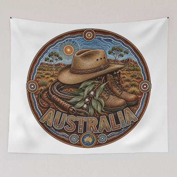Item preview, Australian Cultural Patterns – Indigenous Inspired designed and sold by Holiday-Hunter.