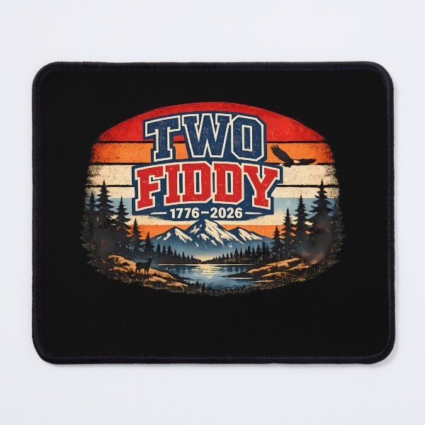 Item preview, Mountain Freedom Two Fiddy USA 250 Anniversary designed and sold by OliviaHayesArt.