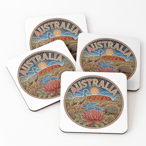 Item preview, Outback Colours – Indigenous Inspired designed and sold by Holiday-Hunter.