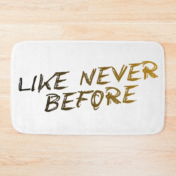 Item preview, "Like Never Before" – Gritty Gold Graffiti Text Design designed and sold by BuckaBaby.