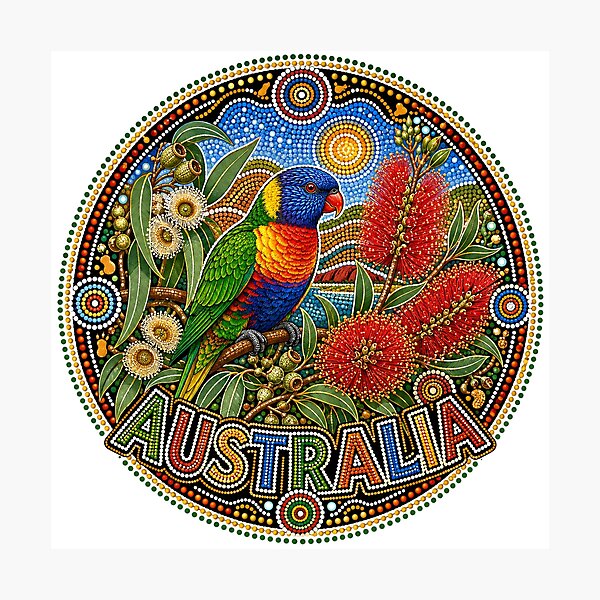 Item preview, Land, Life and Spirit – Indigenous Inspired designed and sold by Holiday-Hunter.