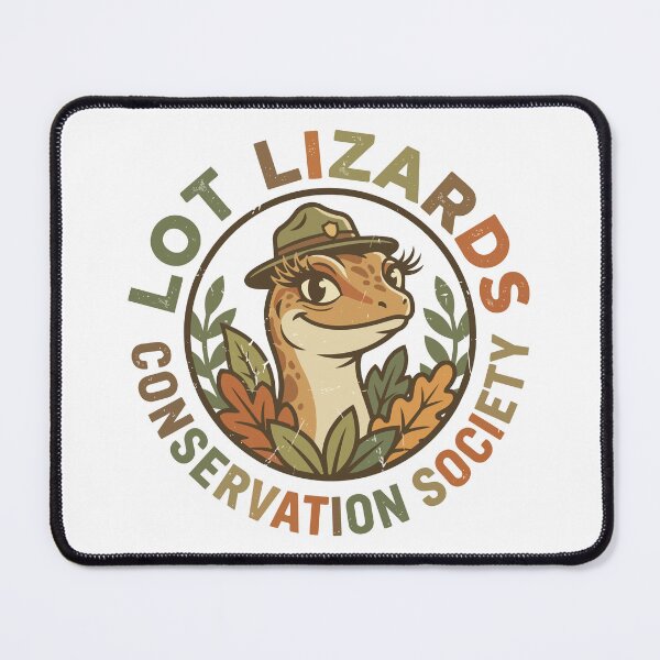 Item preview, LOT LIZARDS CONSERVATION SOCIETY designed and sold by Uglyandcute.