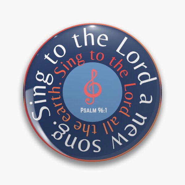 Item preview, Psalm 96v1 Scripture graphic design art designed and sold by Boy and Belugee.