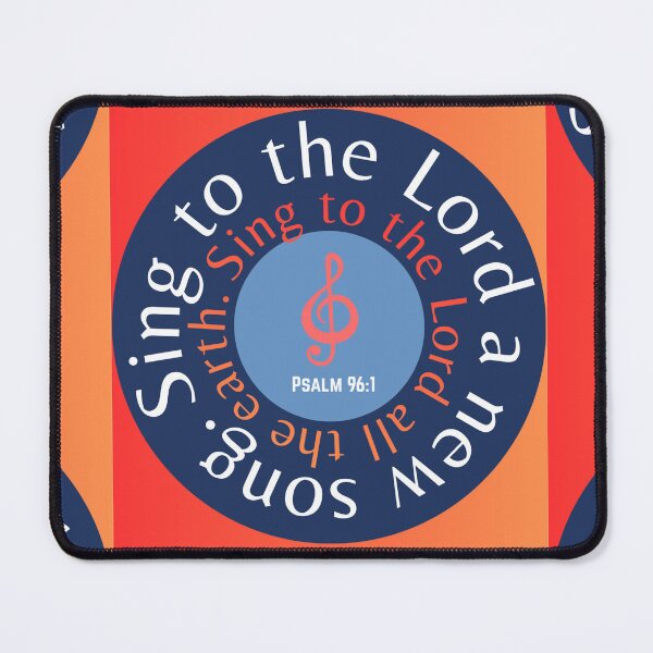 Item preview, Psalm 96v1 Scripture graphic design art designed and sold by Boy and Belugee.