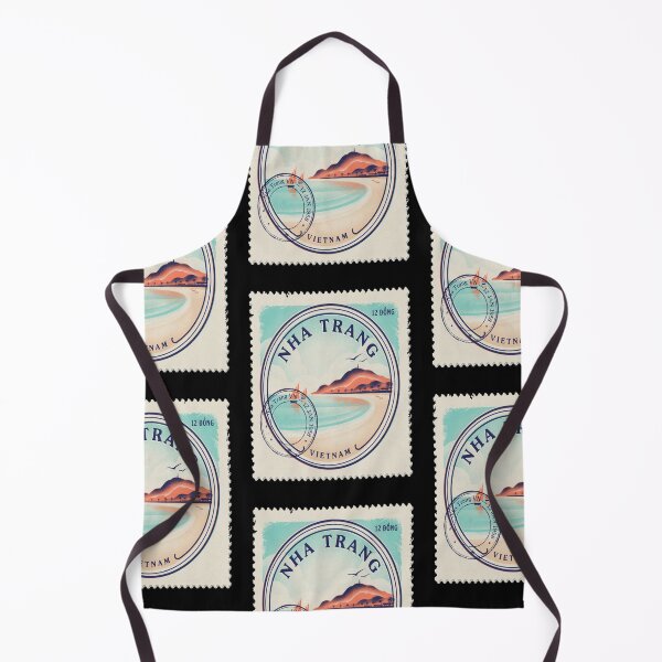 Item preview, Nha Trang Vietnam Coastal Postage Stamp Travel Sticker designed and sold by stickercuffs.
