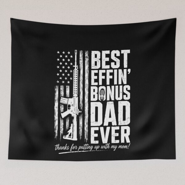 Item preview, Best Effin' Bonus Dad Ever  Fathers Day  Quote Meme designed and sold by BornBorn.