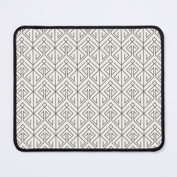 Item preview, Ivory geometric pattern minimal luxury interior design abstract art designed and sold by Aurum-design.