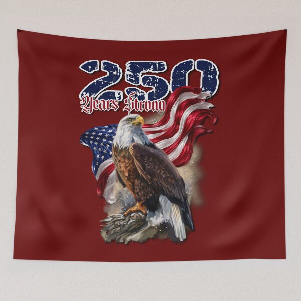 Item preview, 4th of July 250 Years Strong designed and sold by BrokenApparel.