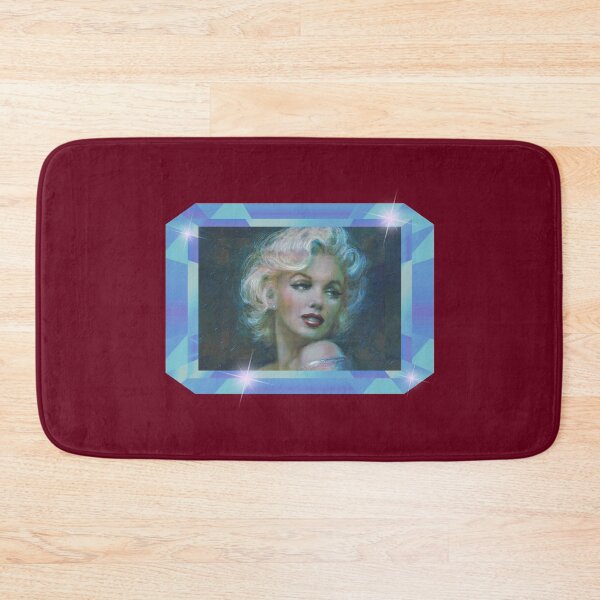 Item preview, Glamorous Marilyn (Aqua on Burgundy) designed and sold by PawsitiveMum3.